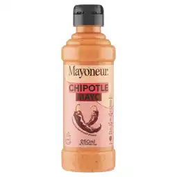 PLUS Mayoneur Chipotle mayo aanbieding
