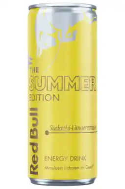 Albert Heijn Red Bull Sudachi limoensmaak aanbieding