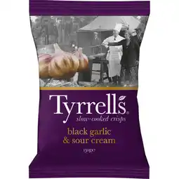 Albert Heijn Tyrrells Black garlic & sour cream aanbieding