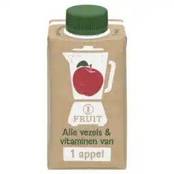 Albert Heijn 1Fruit Appel drink aanbieding