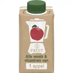 Albert Heijn 1Fruit Appel drink aanbieding