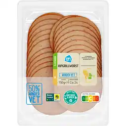 Albert Heijn AH Kipgrillworst minder vet aanbieding
