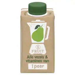 Albert Heijn 1Fruit Peer drink aanbieding