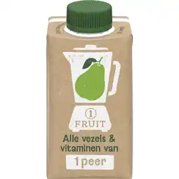Albert Heijn 1Fruit Peer drink aanbieding