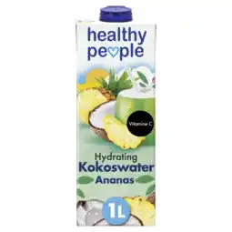 Albert Heijn Healthy people Kokoswater ananas aanbieding