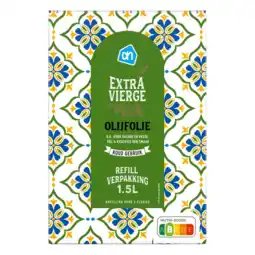 Albert Heijn AH Extra vierge olijfolie navulverpakking aanbieding