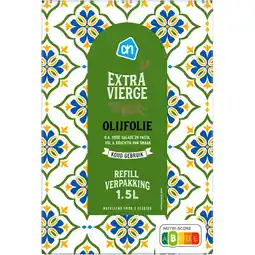 Albert Heijn AH Extra vierge olijfolie navulverpakking aanbieding