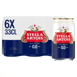 Albert Heijn Stella Artois 0.0 6-pack aanbieding
