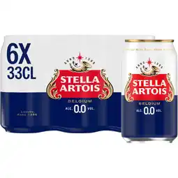 Albert Heijn Stella Artois 0.0 6-pack aanbieding