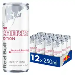 Albert Heijn Red Bull Kersen sakurasmaak 12-pack aanbieding