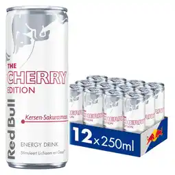 Albert Heijn Red Bull Kersen sakurasmaak 12-pack aanbieding