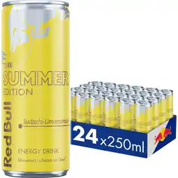 Albert Heijn Red Bull Sudachi limoensmaak 24-pack aanbieding