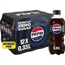 Albert Heijn Pepsi Zero sugar 12-pack aanbieding
