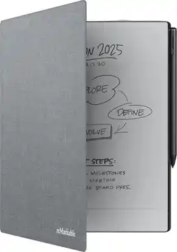 Coolblue reMarkable 2 Book Folio Grijs aanbieding