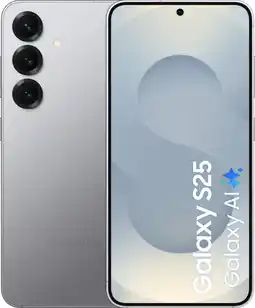 Coolblue Samsung Galaxy S25 128GB Zilver 5G aanbieding
