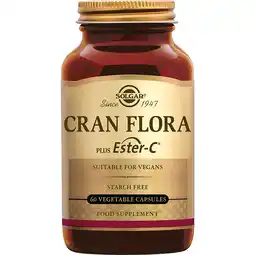 De Online Drogist Solgar Cran Flora (Cranberry) Capsules aanbieding
