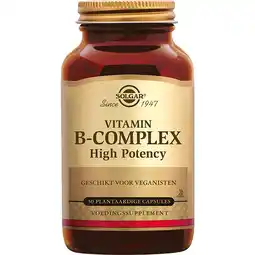 De Online Drogist Solgar Vitamine B-complex Capsules aanbieding