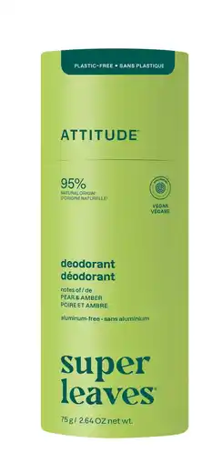 De Online Drogist Attitude Super Leaves Deodorant Pear & Amber aanbieding