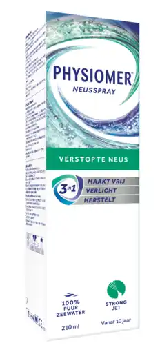De Online Drogist Physiomer Neusspray Strong Jet aanbieding