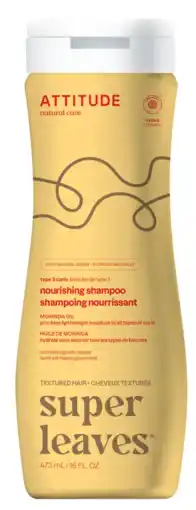 De Online Drogist Attitude Super Leaves Curls Verzorgende Shampoo aanbieding