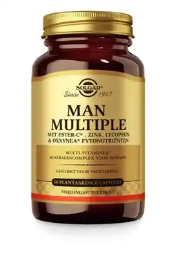De Online Drogist Solgar Man Multiple Capsules aanbieding