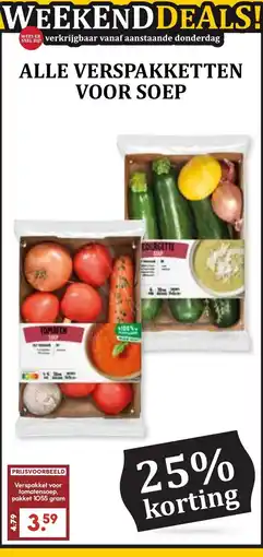 De Boerenschuur Alle verspakketten voor soep aanbieding