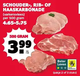 De Boerenschuur Schouder, rib of haaskabrode aanbieding
