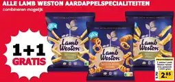 De Boerenschuur Alle Lamb Weston Aardappelspecialiteiten aanbieding