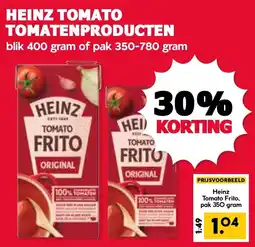 De Boerenschuur Heinz tomato tomatenproducten aanbieding
