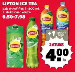 De Boerenschuur Lipton ice tea aanbieding