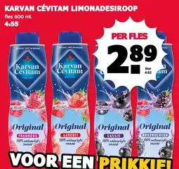 De Boerenschuur Karvan Cevitam limonadesiroop aanbieding