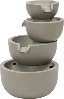 Intratuin Intratuin waterornament Rivana grijs 51 x 46,5 x 72,5 cm aanbieding