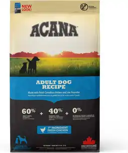 Intratuin Acana hondenbrokken Heritage adult gevogelte 11,4 kg aanbieding