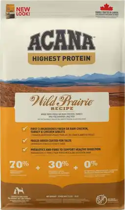 Intratuin Acana hondenvoer Wild Prairie adult kip 11,4 kg aanbieding