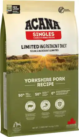 Intratuin Acana hondenvoer Singles adult varken 11,4 kg aanbieding