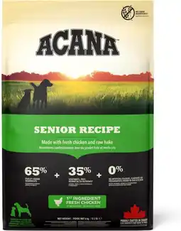 Intratuin Acana hondenvoer senior kip 6 kg aanbieding