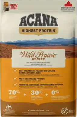 Intratuin Acana hondenvoer Wild Prairie adult kip 6 kg aanbieding