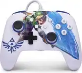 Bol.com PowerA Geavanceerde Bedrade Controller - Nintendo Switch - Master Sword Attack aanbieding