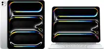 Coolblue Apple iPad Pro (2024) Nano 13 inch 2TB Wifi + 5G Zilver + Apple Magic Keyboard QWERTY aanbieding