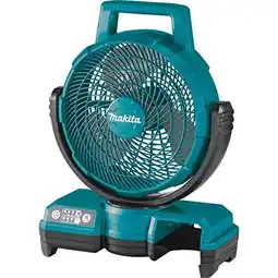 Bol.com Makita DCF203Z Accu Ventilator met zwenkfunctie 14,4V / 18V Basic Body aanbieding