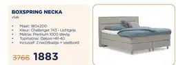 TotaalBED BOXSPRING NECKA aanbieding