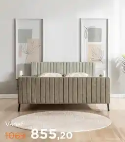 TotaalBED Bed Marke | 140 x 200 cm | Adore 626, tijm aanbieding
