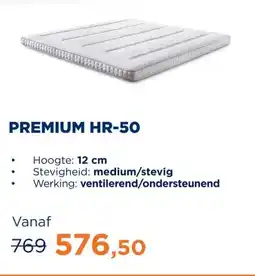 TotaalBED Topmatras Premium HR-50 | 140 x 200 cm aanbieding