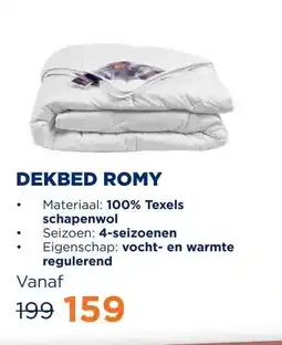 TotaalBED Dekbed Romy 100% wol | 4-seizoenen aanbieding