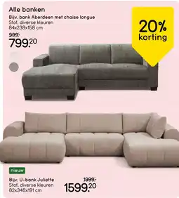 Leen Bakker Bekijk Alle banken aanbieding