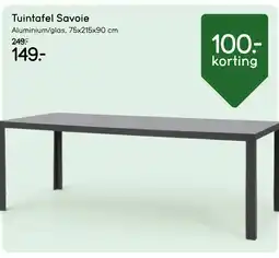 Leen Bakker Bekijk tuintafel Savoie aanbieding
