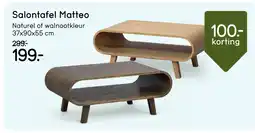 Leen Bakker Bekijk Salontafel Matteo aanbieding