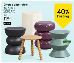 Leen Bakker Bekijk Diverse bijzettafels aanbieding