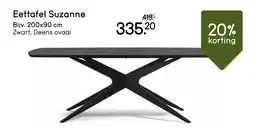 Leen Bakker Bekijk Eettafel Suzanne aanbieding