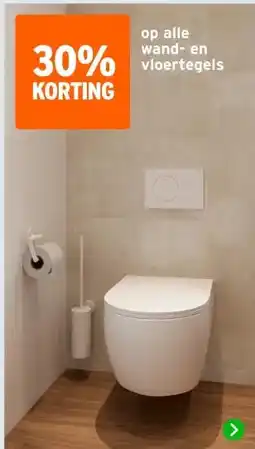 GAMMA op alle wand- en vloertegels aanbieding